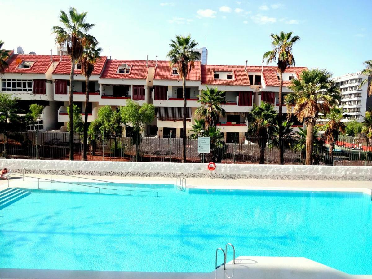 Spotless South Facing Apartment With Pool View And Wifi Heart Of Las Americas Playa de las Américas Buitenkant foto